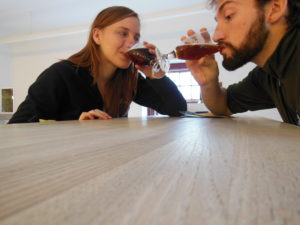 Nathanael and Ashleigh, Carlsberg Brewery, Copenhagen, Denmark