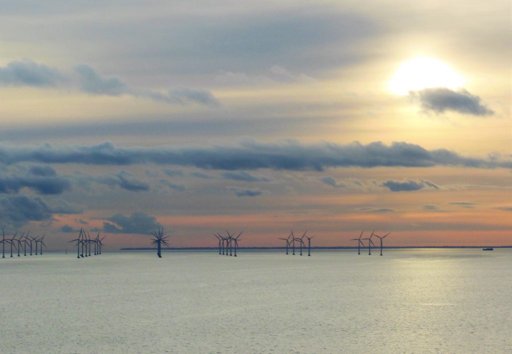 Wind Turbines, Copenhagen, Denmark