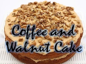 Coffee and Walnut Cake
