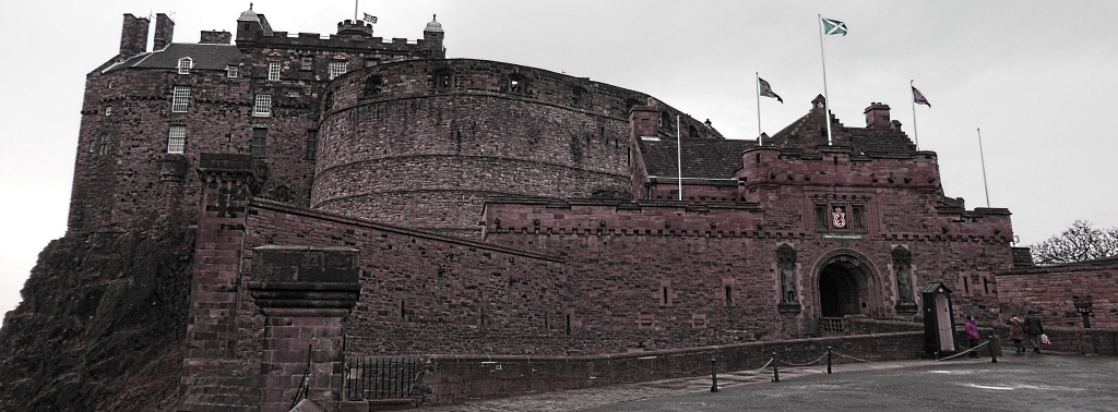 Edinburgh castle, Scotland