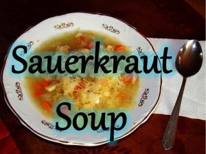 Sauerkraut Soup