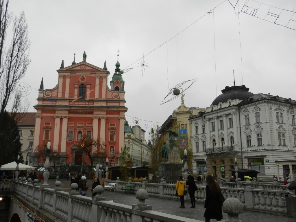 Prešeren Square, Ljubljana, Slovenia