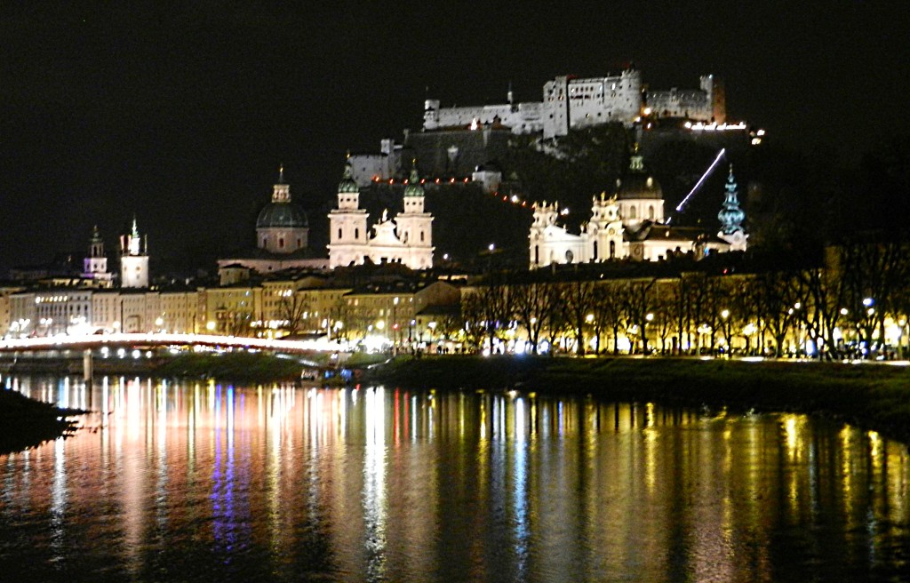 Salzburg cityscape, Austria