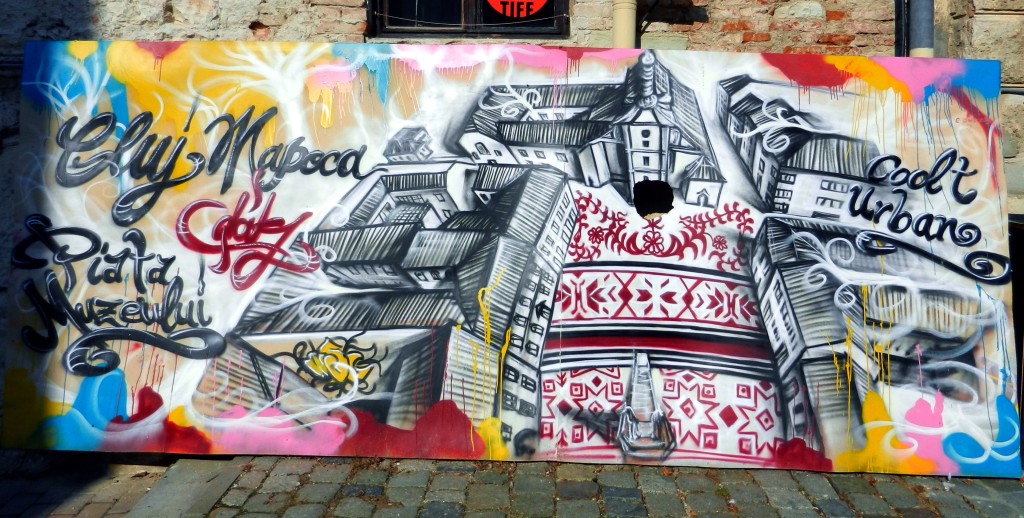 Cluj-Napoca Mural, Romania