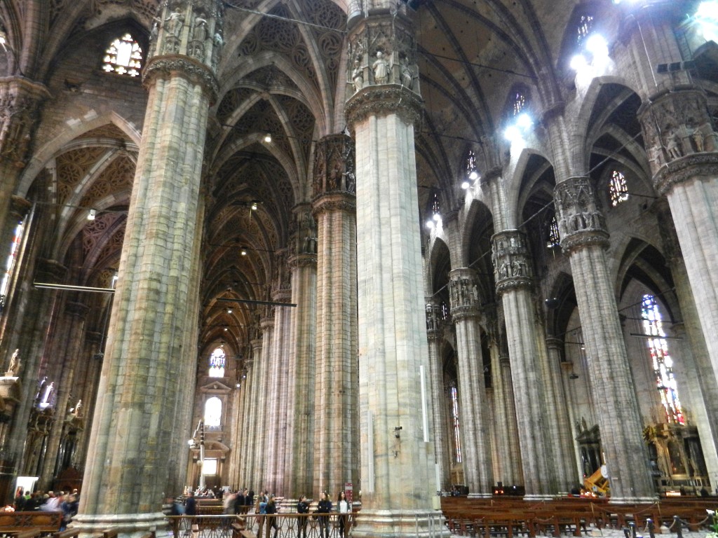 Inside Milan Cathedral