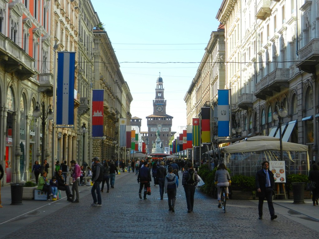 Via Dante, Milan, Italy