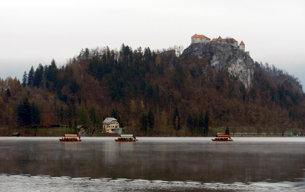 Castle and Lake Bled, Slovenia