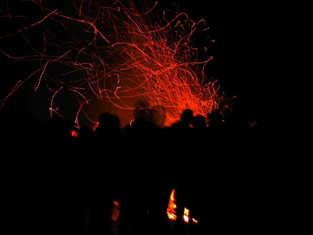 Walpurgisnacht on Holy Mountain, Heidelberg, Germany