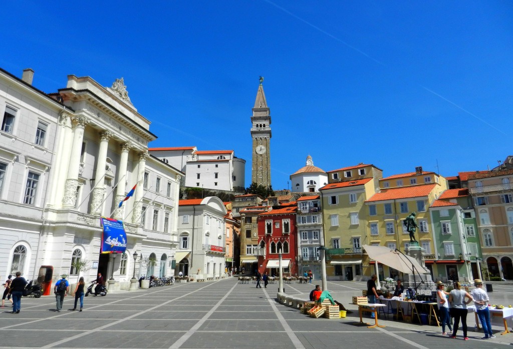 Tartini Square, Piran, Slovenia