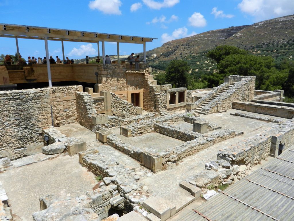 Ruins of Knossos, Crete, Greece