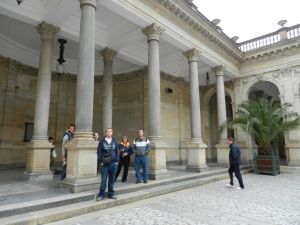 The drinking cure, Karlovy Vary