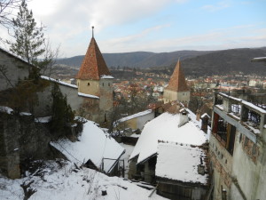 Sighisoara Towers, Transylvania, Romania