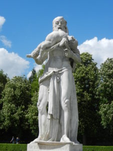 Kronos Statue, Nymphenburg Palace, Munich, Germany