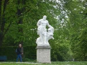 Classical Greek Statue, Nymphenburg, Munich, Germany