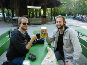 Chinese Tower, English Gardens, Munich, Germany