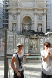 Ashleigh, Trevi Fountain 2015, Rome, Italy