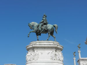Statue of Victor Emmanuel II, Rome, Italy