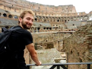 Nathanael, Colosseum, Rome, Italy
