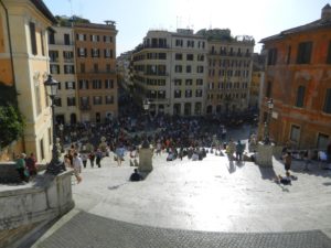 Spanish Steps (top), Rome, Italy