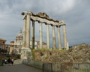 Temple of Saturn, Roman Forum, Italy