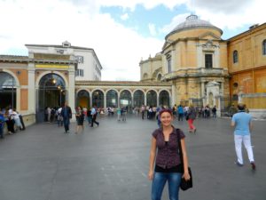 Ashleigh, Vatican Museum, Italy