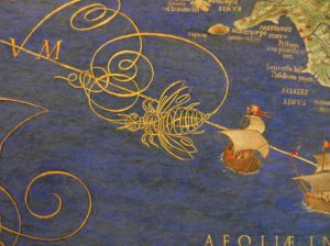 Bee, Map Gallery, Vatican, Italy