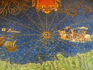 Compass, Map Gallery, Vatican, Italy