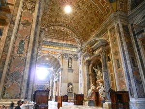 In Peter's Basilica, Vatican, Italy