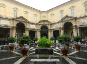 Octagonal Courtyard, Vatican, Italy