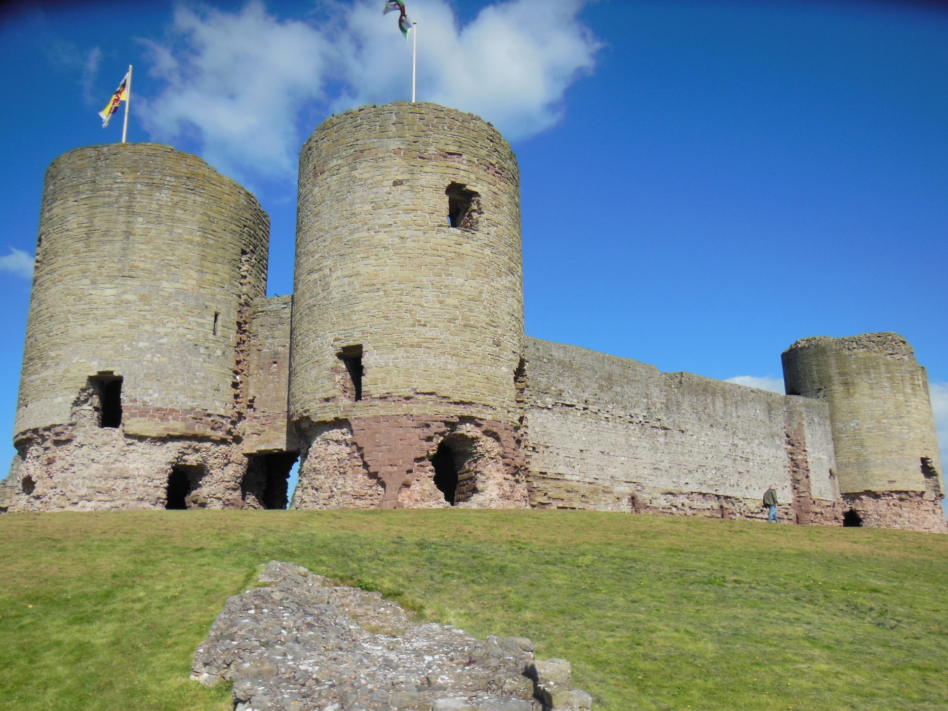Rhuddlan Castle, Wales