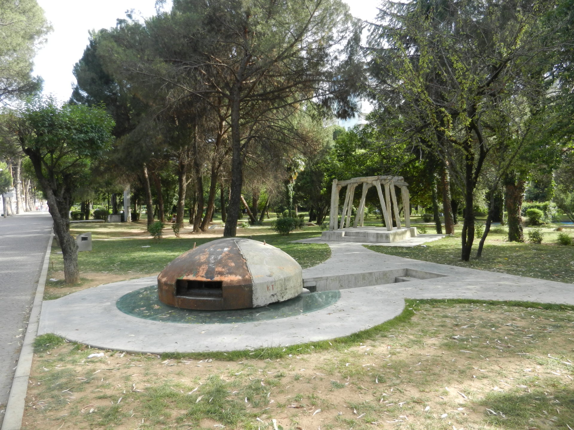 Bunker in Tirana, Albania