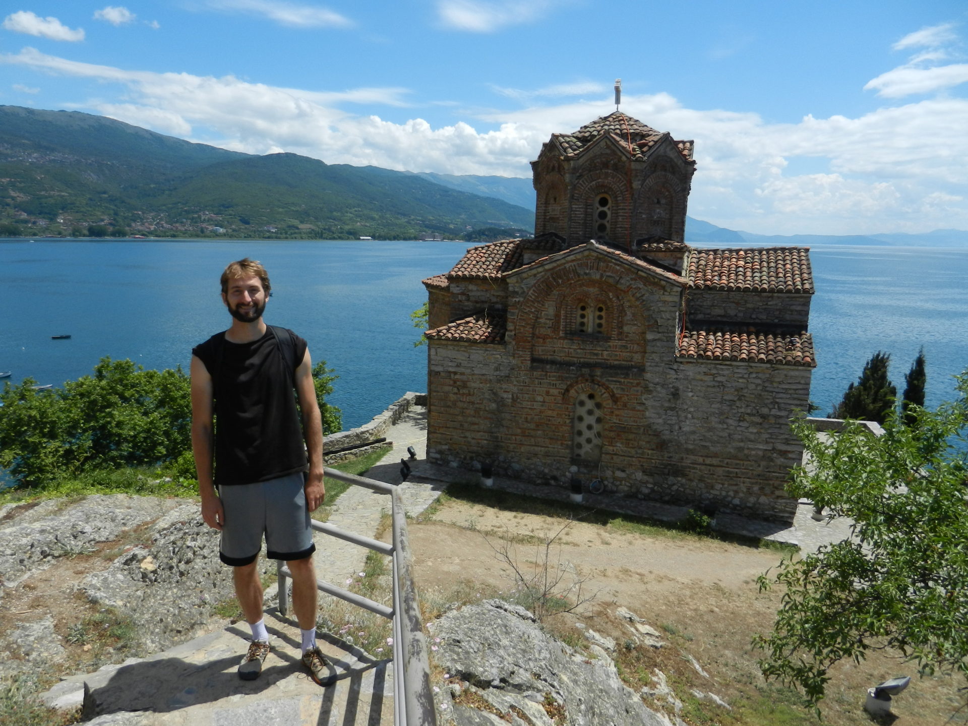 Nathanael and Church of St. John at Kaneo, Ohrid, Macedonia