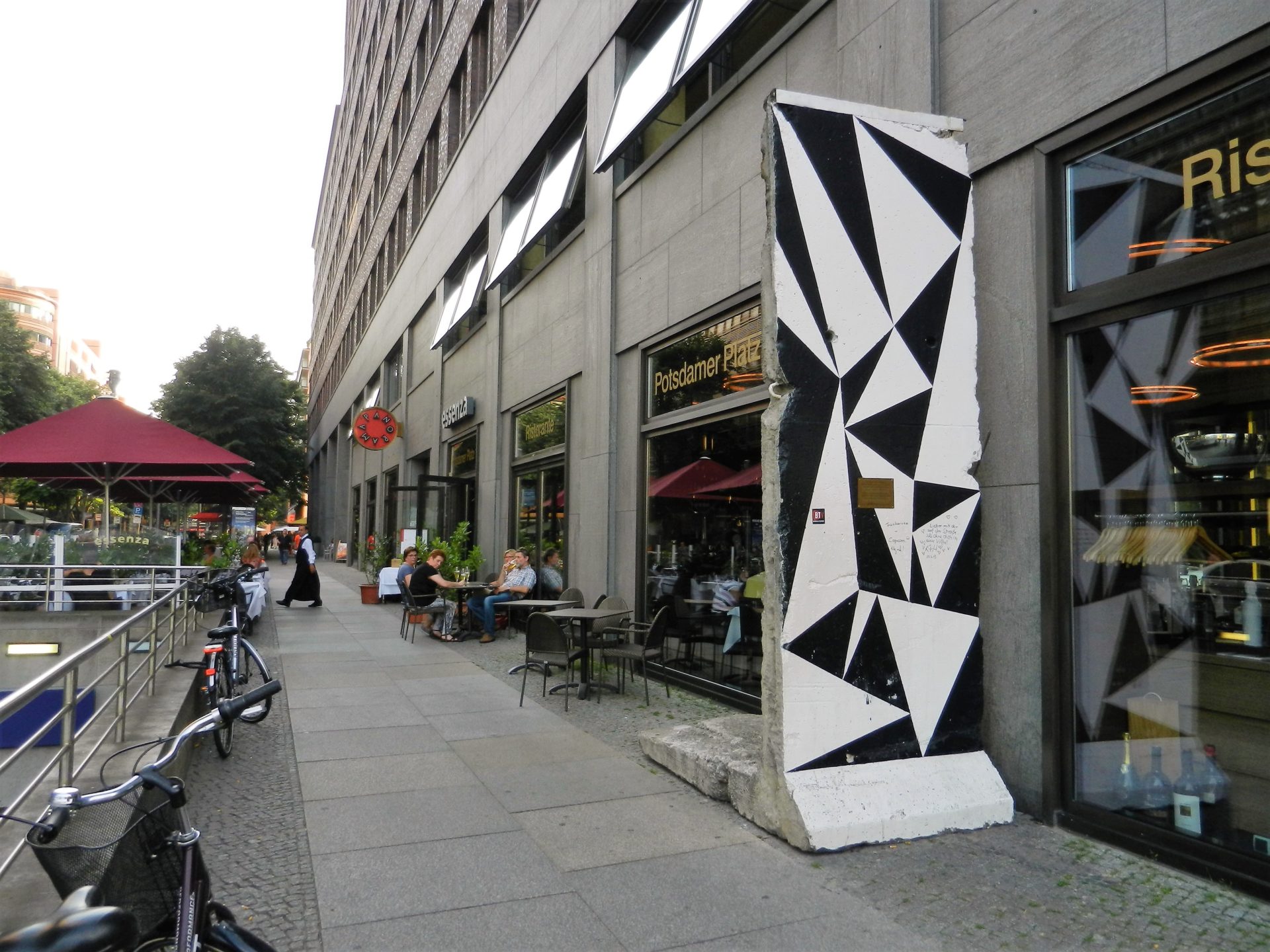 Berlin wall segment in Berlin, Germany