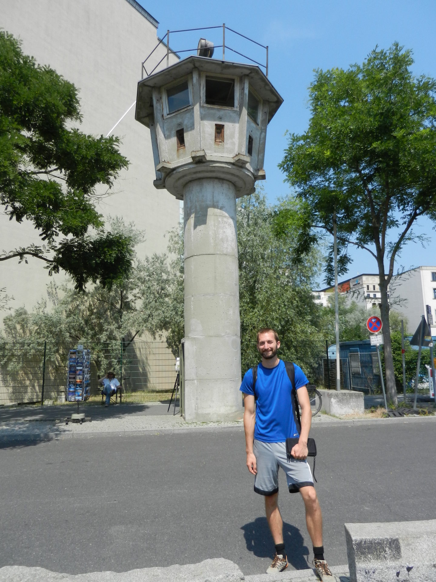 Potsdamer Platz BT 6 Watchtower in Berlin, Germany